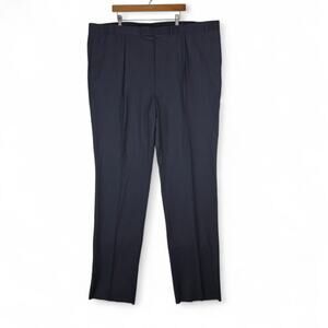 Geoffrey Beene Dress Pants Mens Size 56L W50 (50x40) Med Blue